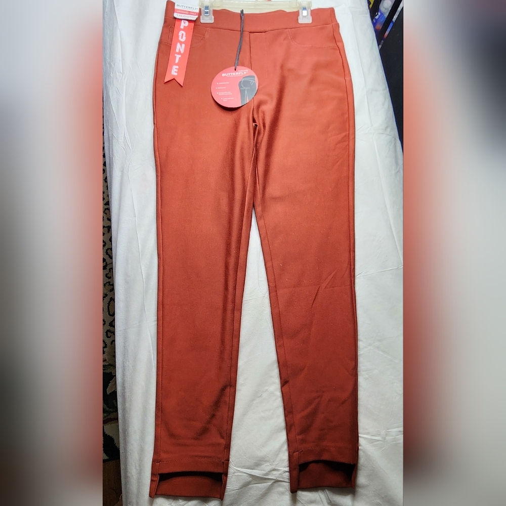 Womens large stretch Ponte treggings